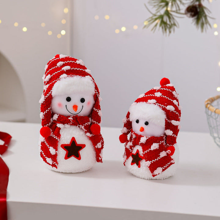 Decorative Snowman Figure