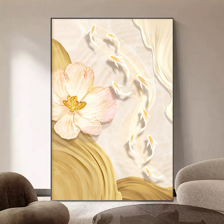 Floral Embellished Wall Art