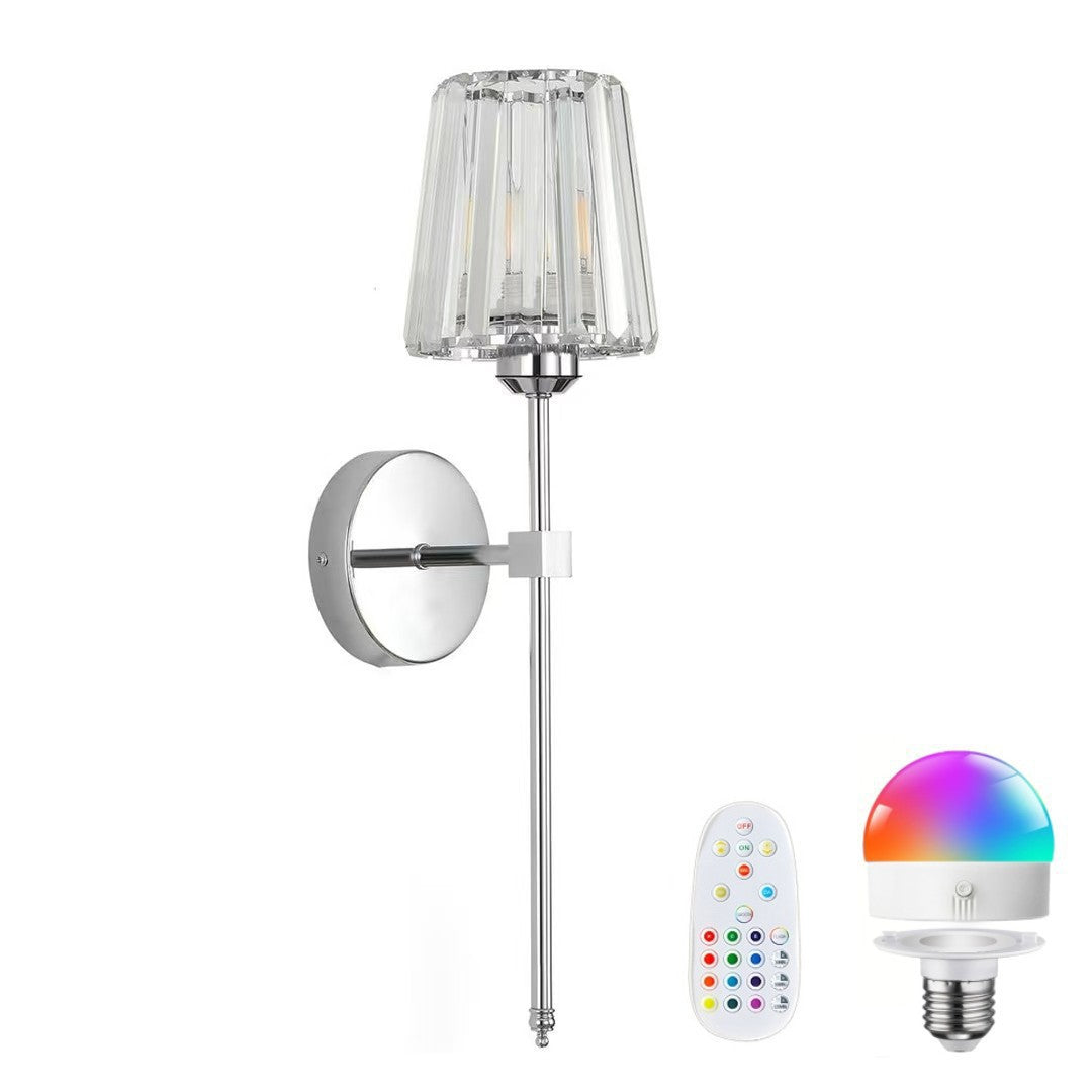 Modern Crystal Glass Wall Light