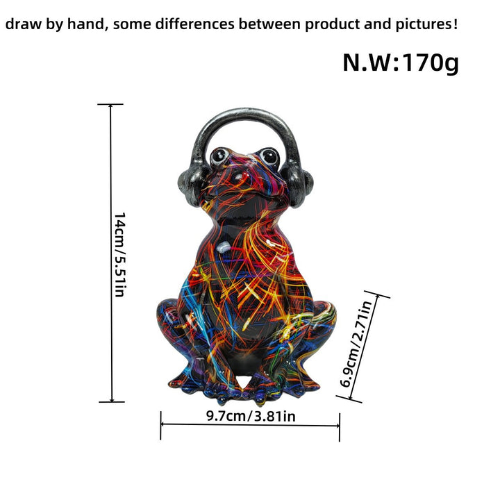 Musical Frog Sculpture