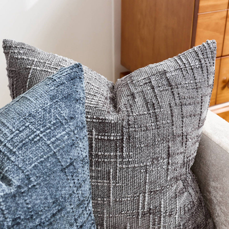 Luxurious Textured Decorative Throw Pillow