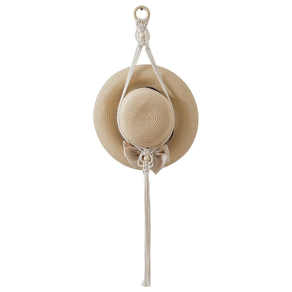 Macrame Hat Holder