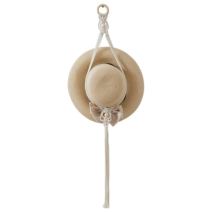 Macrame Hat Holder