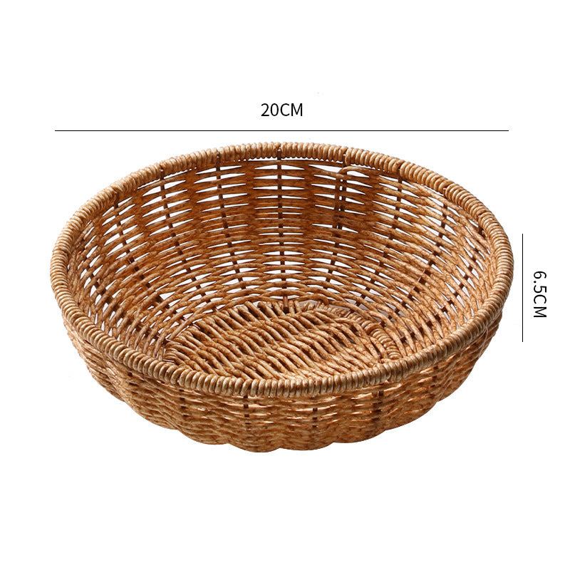 Handmade Natural Woven Fruit Bowl
