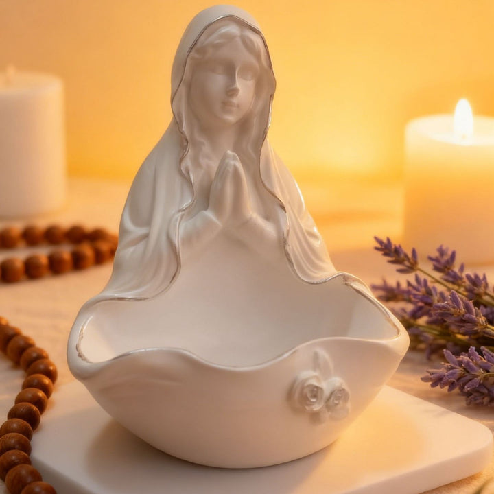 Decorative Virgin Mary Planter