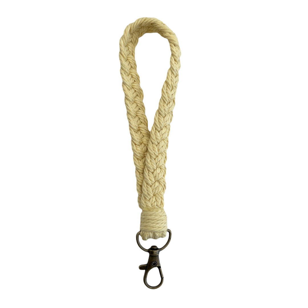 Braided Rope Keychain Holder