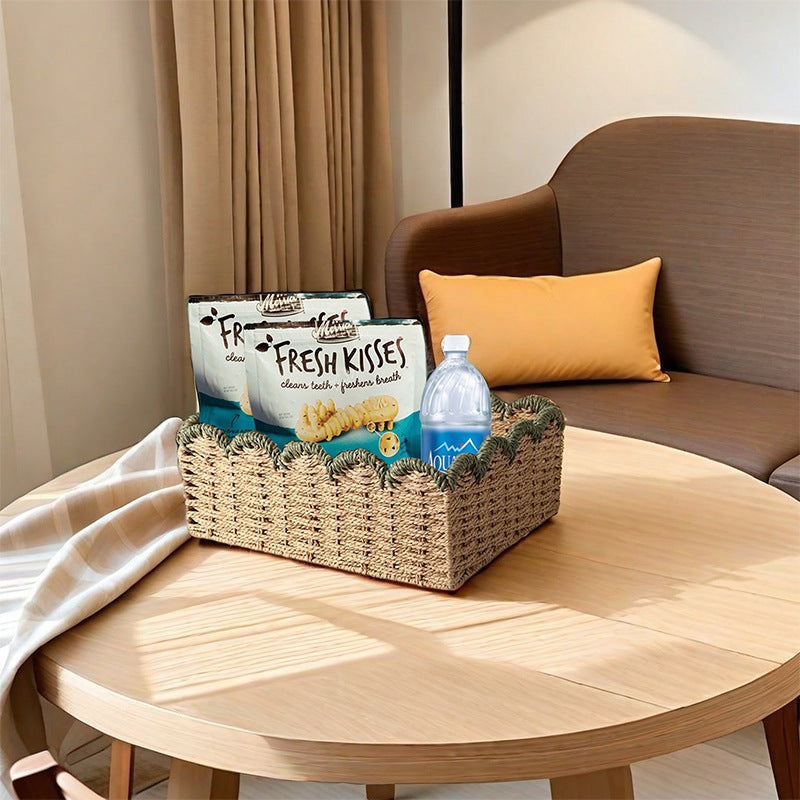 Handcrafted decoration basket