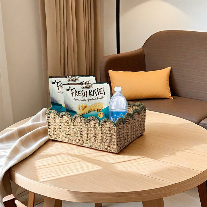Handcrafted decoration basket