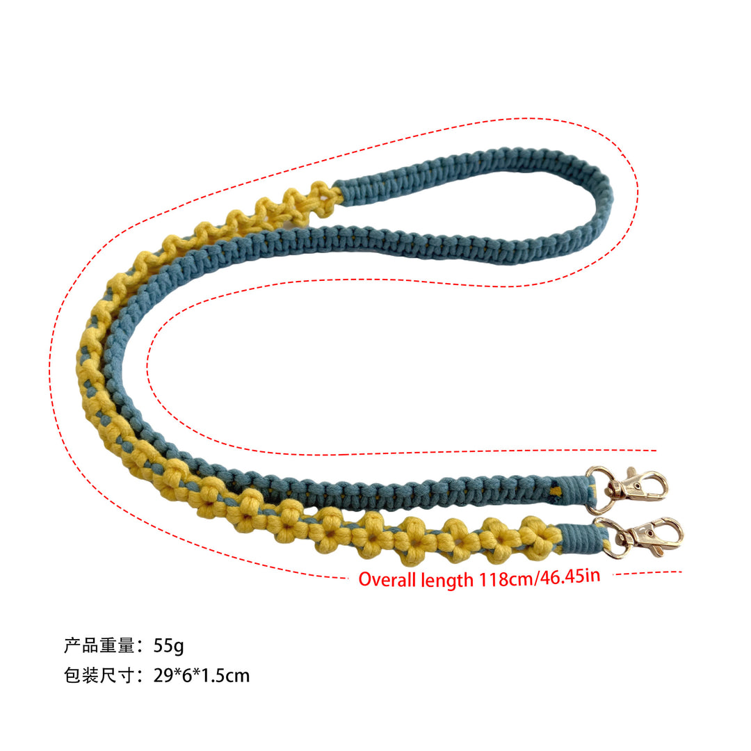 Decorative Macrame Pet Leash