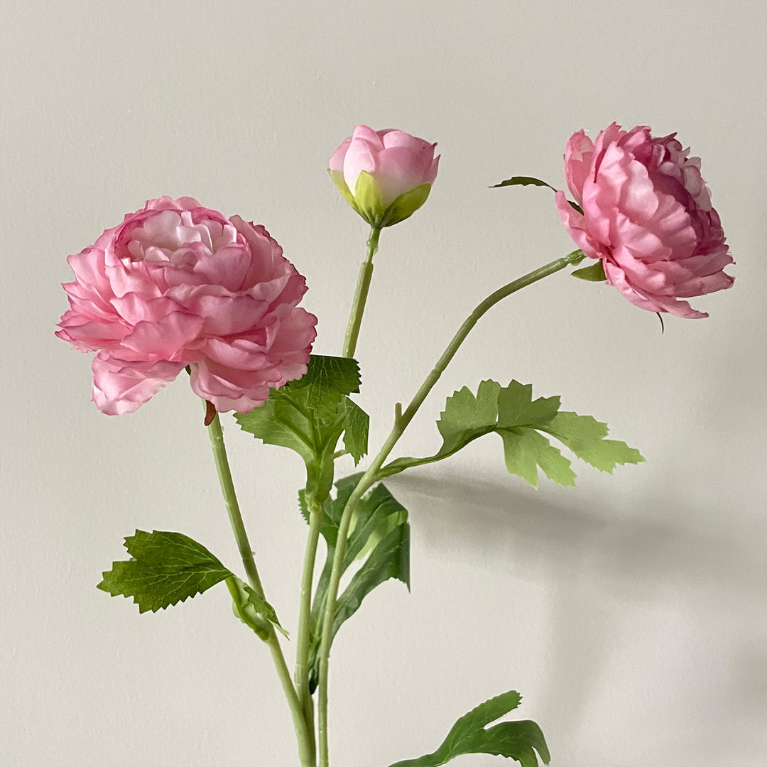 Realistic Artificial Peony Stem Arrangement