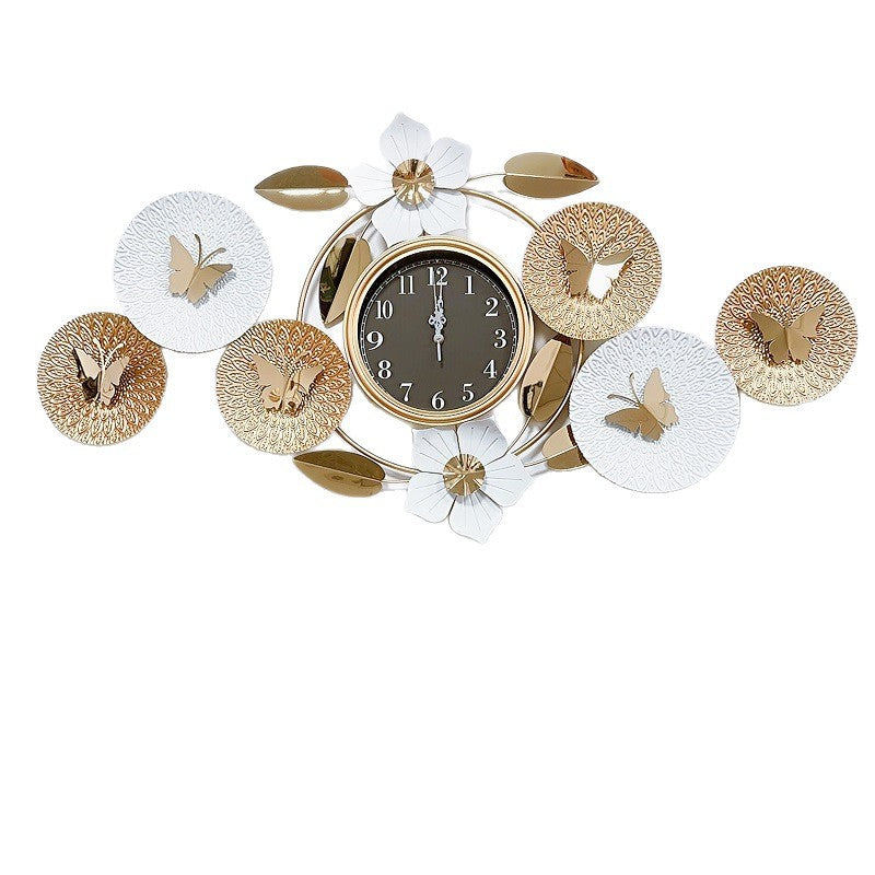 Decorative Butterfly Wall Clock