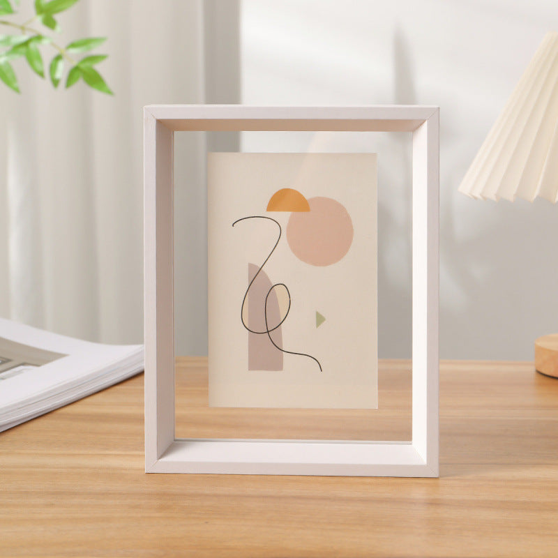 Framed Abstract Plant Art