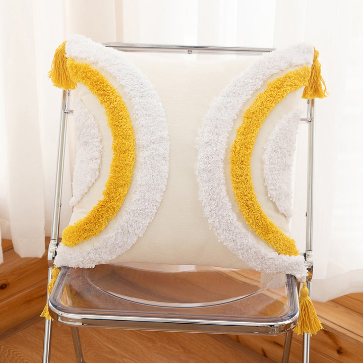 Decorative Textured Throw Pillow for Couch Decoration