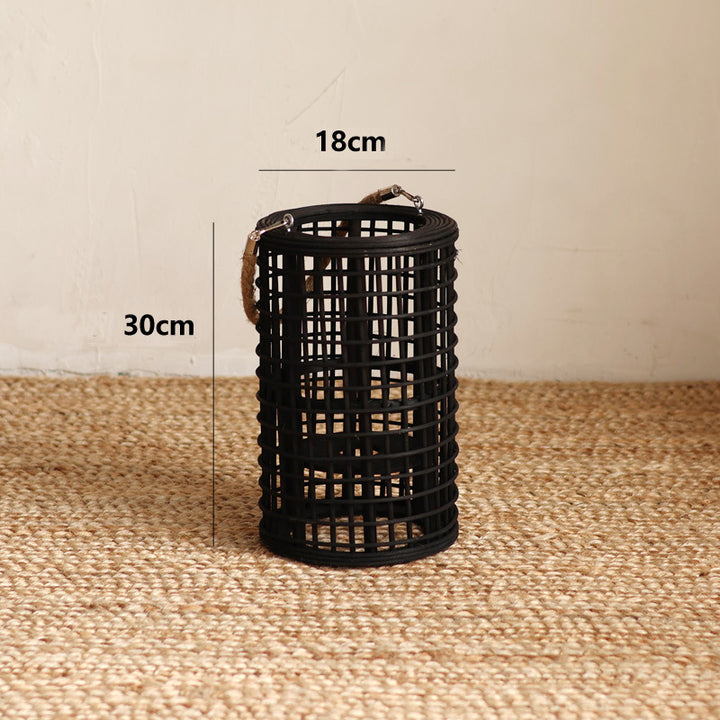 More modern flower basket with carrying handle