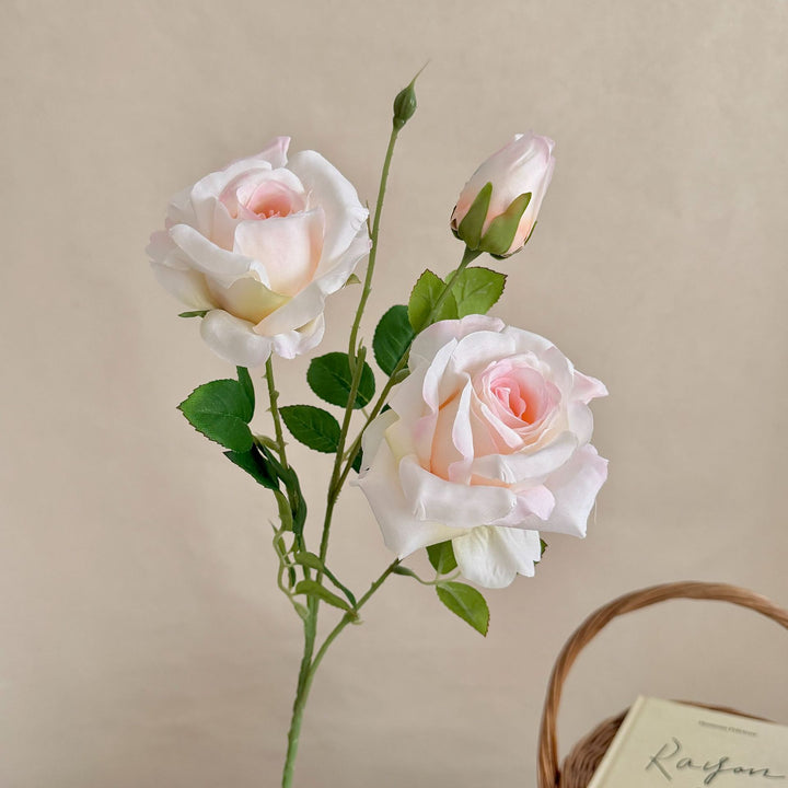 Faux Rose Stem Arrangement