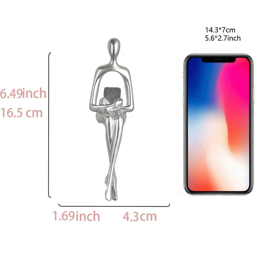 Abstract Human Figure Phone Holder