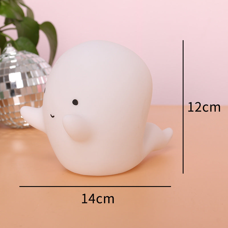 Silicone Soft-Touch LED Unicorn Night Light Table Lamp