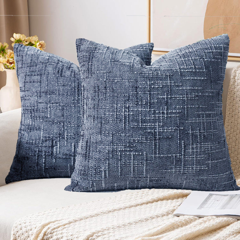 Luxurious Textured Decorative Throw Pillow