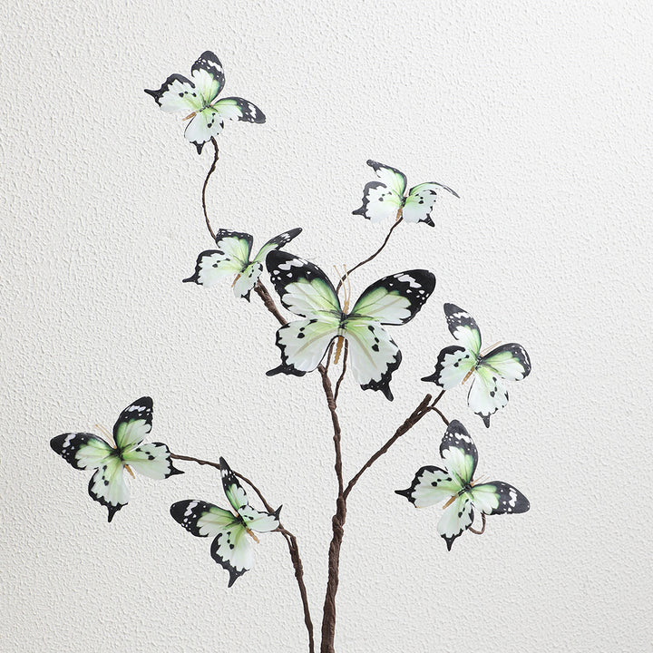 Decorative wall decoration with butterflies