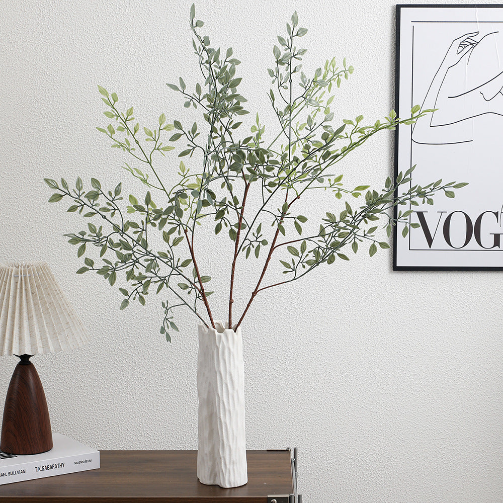 Decorative Artificial Branch with Delicate Leaves