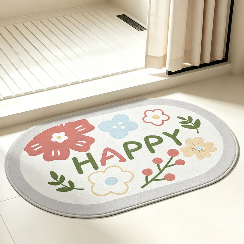 Decorative Bathroom Mat for Home