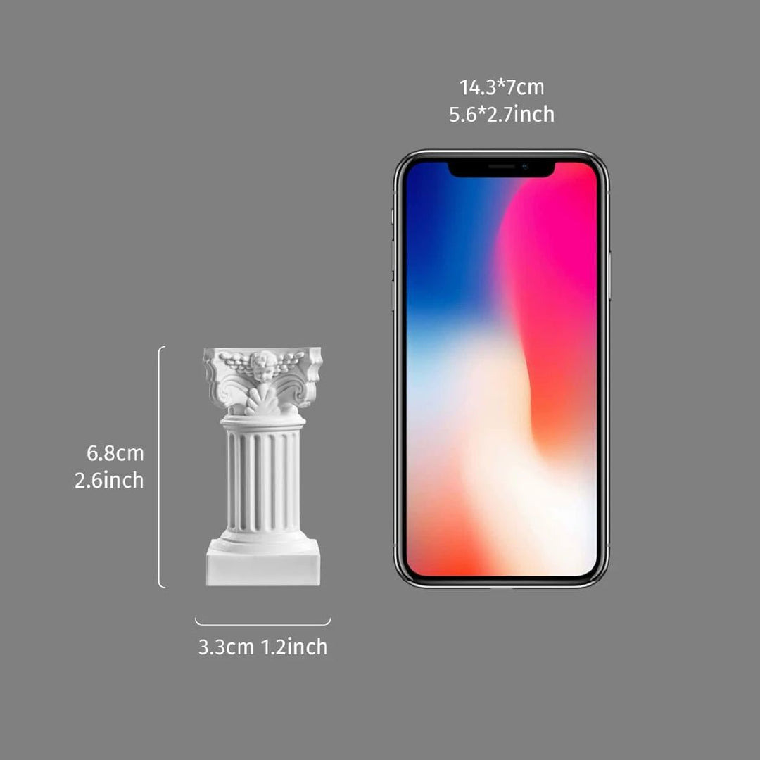 Classic Column-Inspired Phone Stand