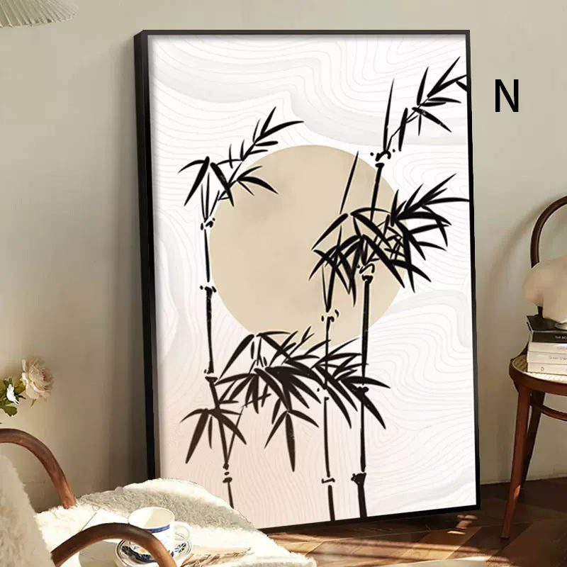 Floral Textured Framed Wall Art