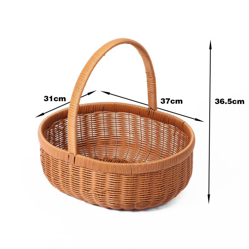 Artisan Woven Utility Basket