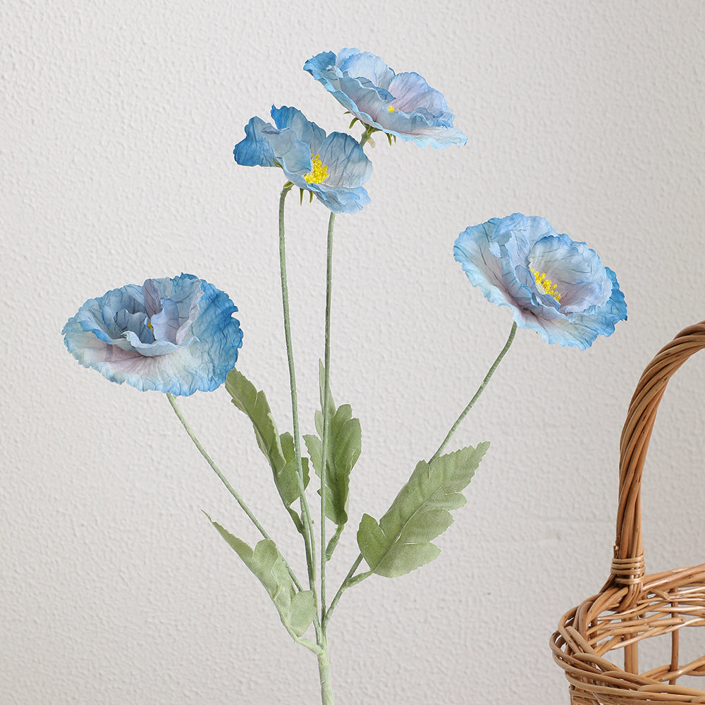 LadiesElegant Artificial Poppy Flower Bouquet