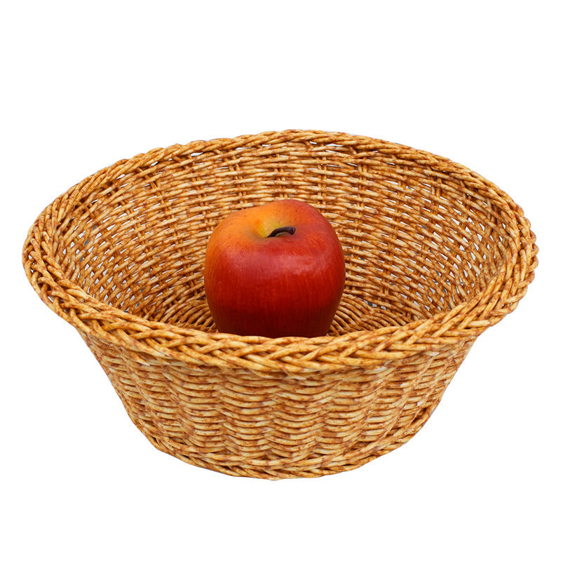 Decorative Handmade Wicker Fruit Bowl