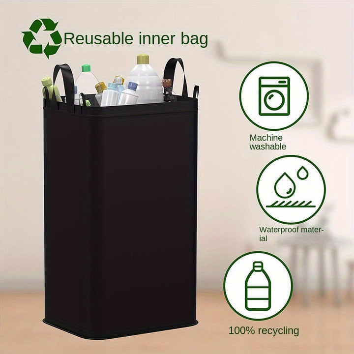 Practical waste and recycling container