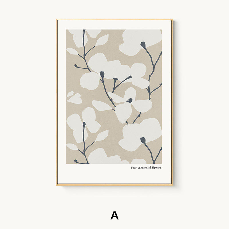 Floral Patterned Wall Art Print