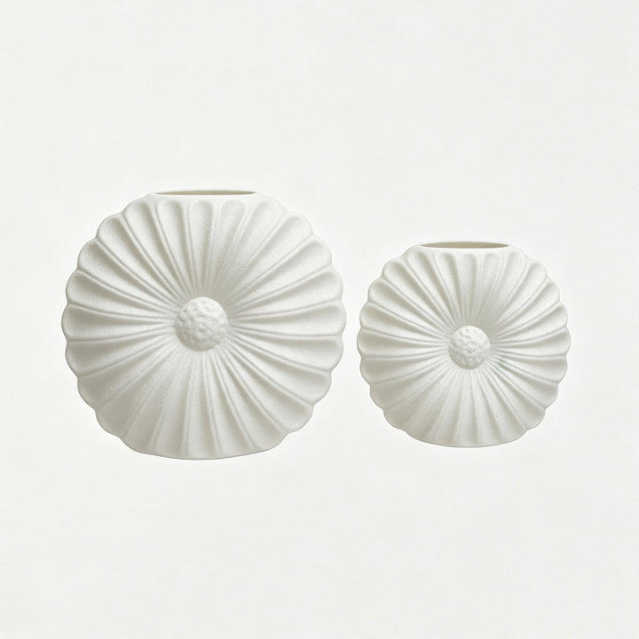 Artistic Fluted Decorative Planter