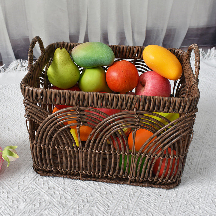 Handcrafted Decorative Woven Storage Basket 1789539527