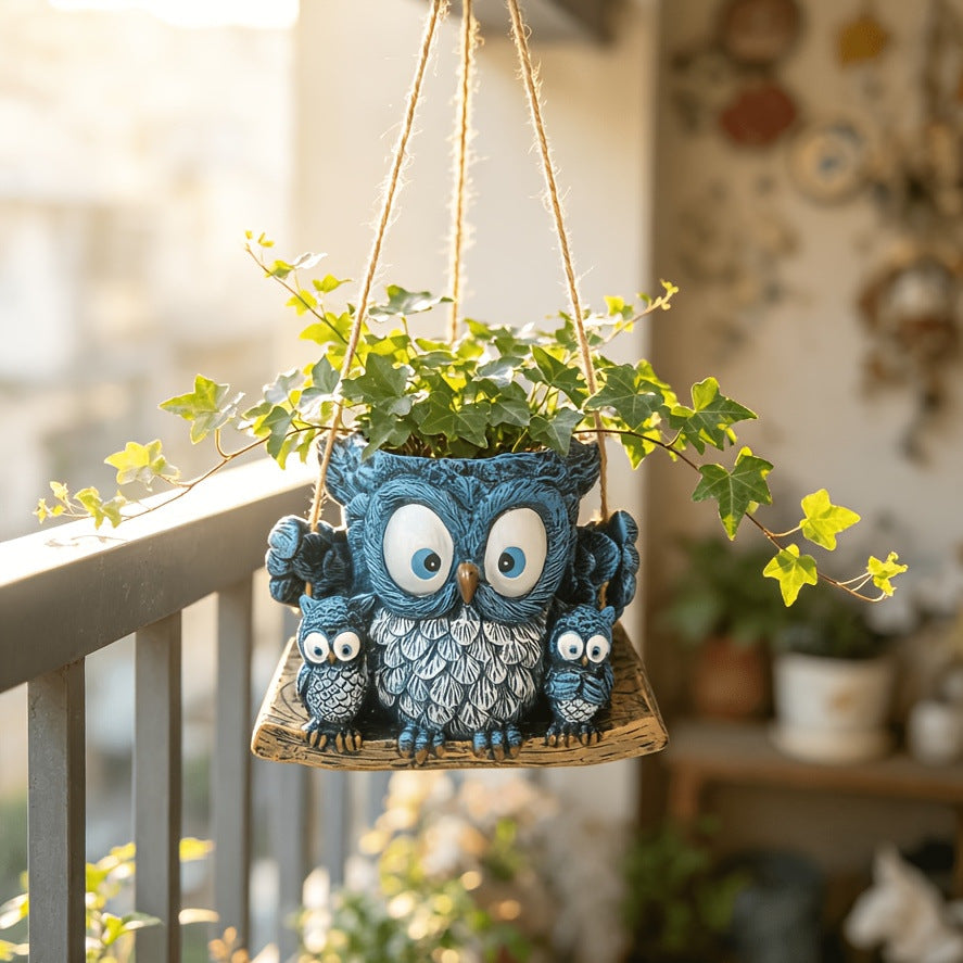Decorative Resin Owl Figurine