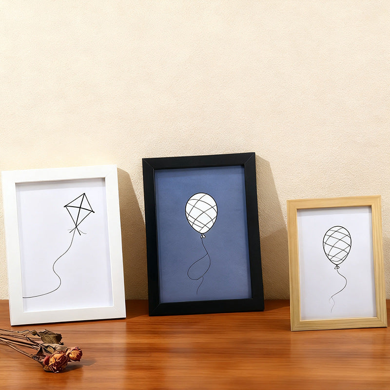 Minimalist Umbrella Wall Art Frame