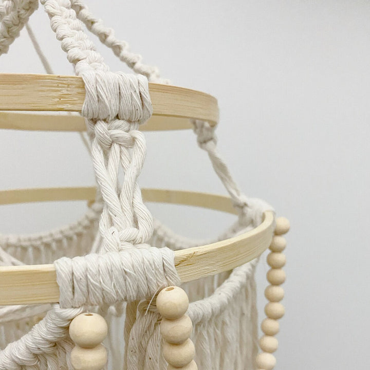 Bohemian Macrame Hanging Light