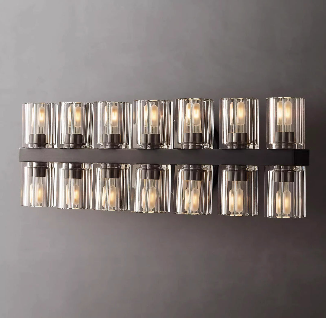 Modern Crystal Circle Light