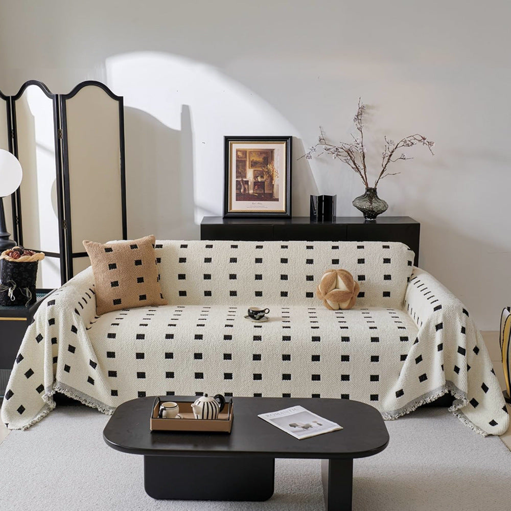 Stylish Textured Throw Blanket