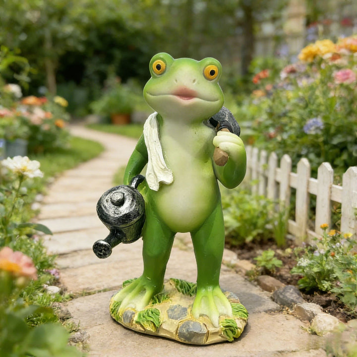 Playful Frog Decor