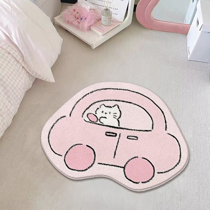 Adorable Cartoon Bear Area Rug