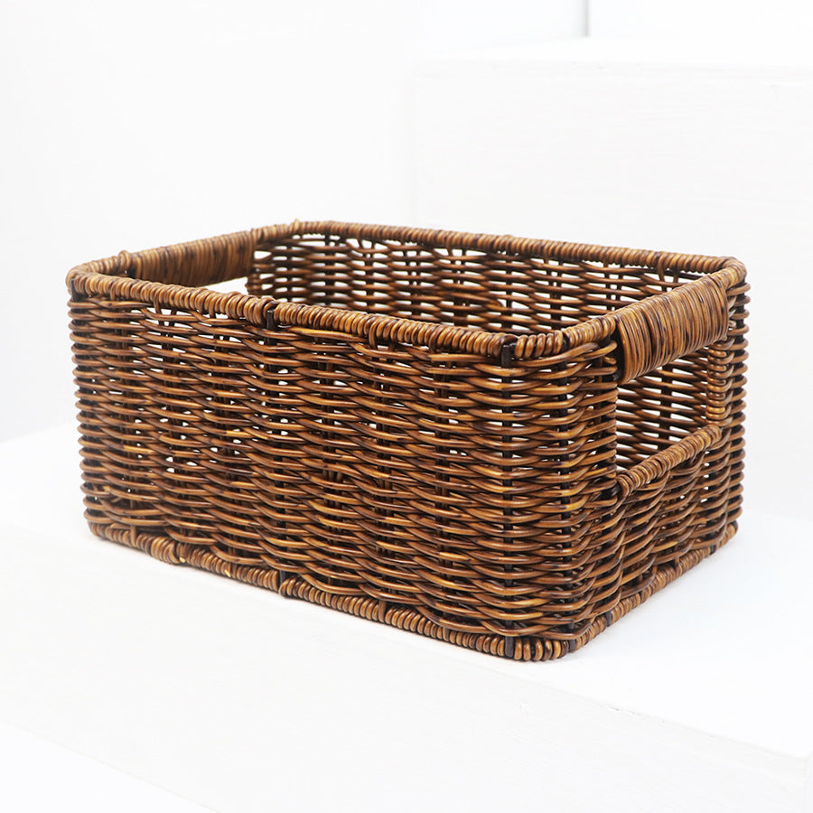 Handwoven storage basket