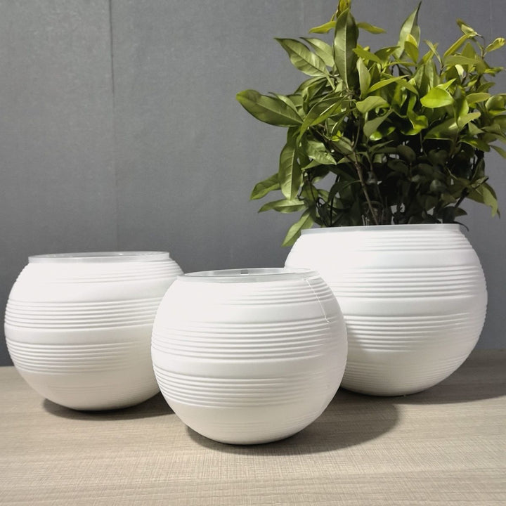 Decorative Round Planter