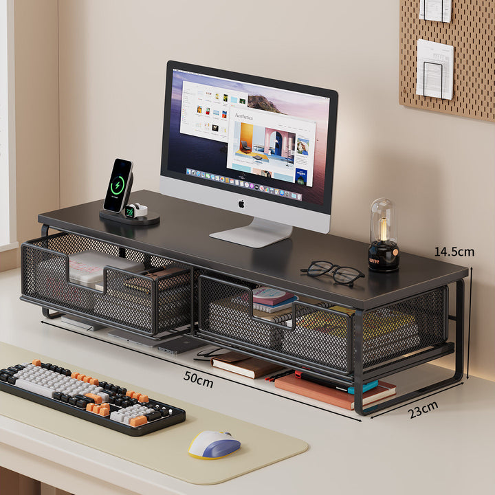 Multi-Functional Wire Mesh Desktop Organizer
