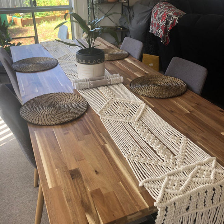 Macrame Table Runner