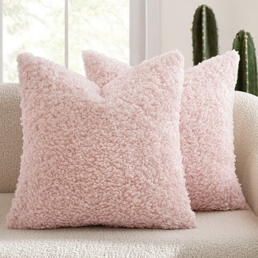 Plush Textured Decorative Cushion