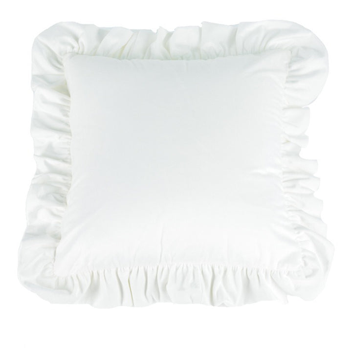 Ruffled Decorative Throw Pillow