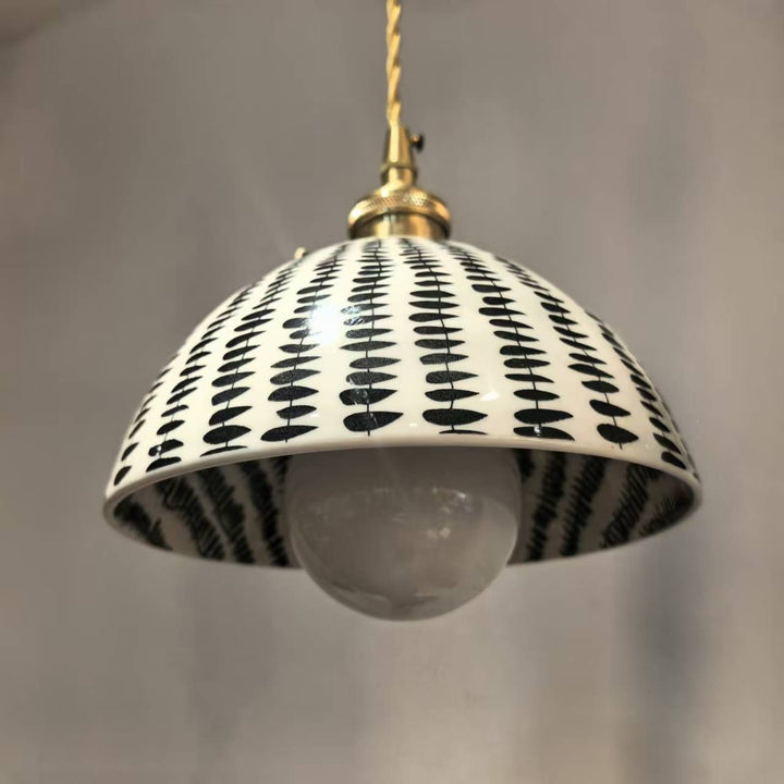 Vintage Circus-Style Pendant Lamp