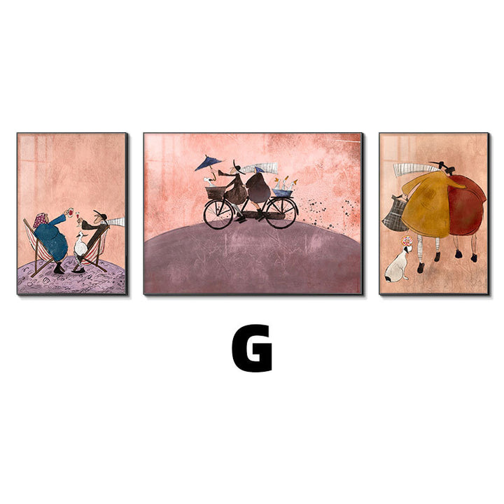 Decorative Art Print Set