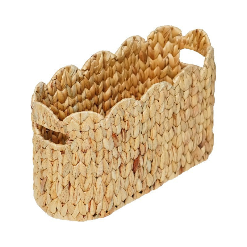 Practical Storage Basket Made of Natural Materials
